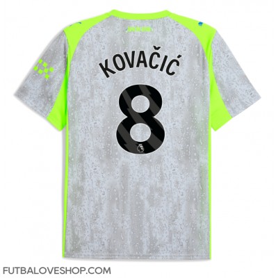 Dres Manchester City Mateo Kovacic #8 Tretina 2025-26 Krátky Rukáv Dres Manchester City Mateo Kovacic #8 Tretina 2025-26 Krátky Rukáv